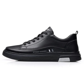 Casual Sport Leather Flats – Genuine Leather + Free Leather Cap