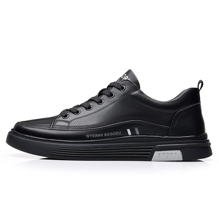Casual Sport Leather Flats – Genuine Leather + Free Leather Cap